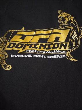 Black & Gold Logo Men’s T-Shirt